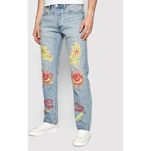 Levi's Jeans hlače 501® 00501-3332 Modra Original Fit