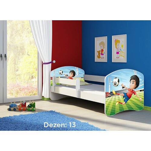 ACMA dečiji krevet ii 140x70 + dušek 6 cm WHITE13 Slike