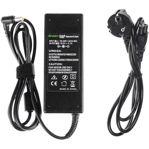 Green cell Punjač za laptope Sony, 90W / 19.5V / 4.7A / 6.5mm x 4.4mm Cijene