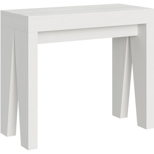 Ityhome 90 x 77 konzolna miza bela, (20847584) Cene