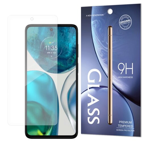 HURTEL Kaljeno staklo 9H za Motorola Moto G52 - Prozirna Slike