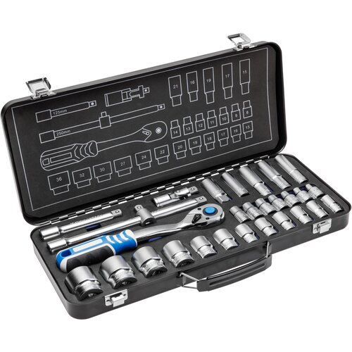 Hogert 29-dijelni set nasadnih ključeva 1/2″ HT1R480 Cijene