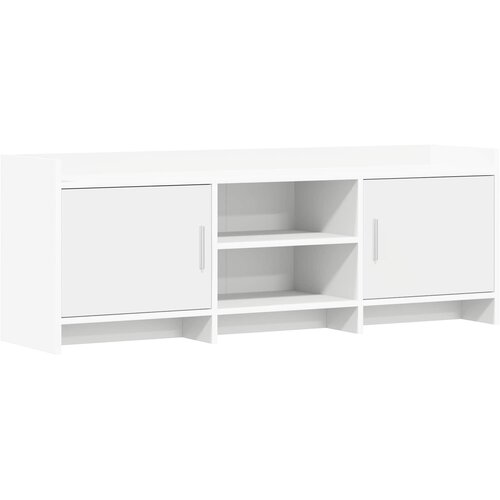 VidaXL ormar 130 x 33 x 47 cm Bijela Konstruirano drvo Slike
