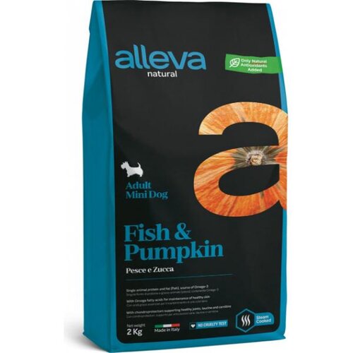 Alleva Natural Riba Bundeva Adult Mini 2kg Cene