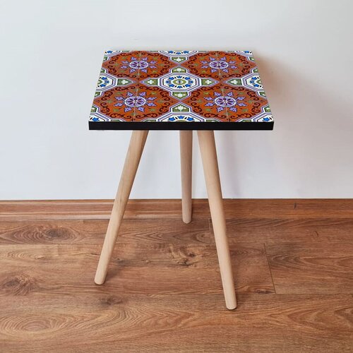 Hanah home klub sto Shp51, 35x42x35 cm, Šareni Cene