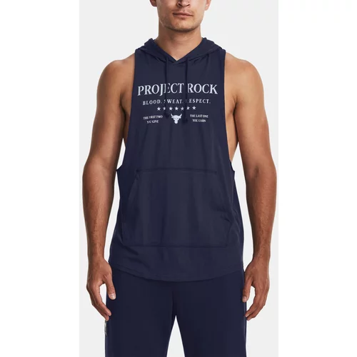 Under Armour Project Rock Pulover Modra