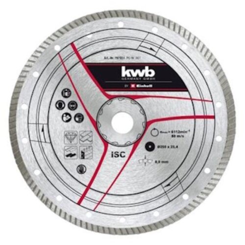 Einhell KWB dijamantna rezna ploča 250x25.4mm Turbo 49797851 Cene