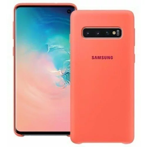 Samsung original silikonski ovitek ef-pg973the za galaxy s10 g973 - roza