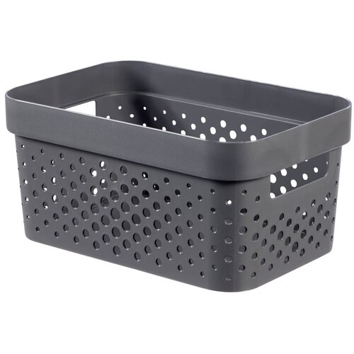 Curver siva košara za odlaganje Infinity Dots, 4,5 l Cijene