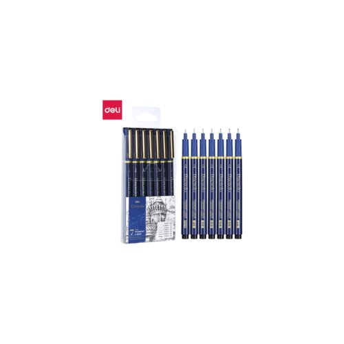 Deli FLOMASTER FINELINER SET 1/7 EQ909 Slike
