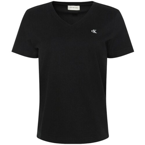 Calvin Klein Jeans Majice s kratkimi rokavi Archive Jersey Vnk Tee EU LV047B205G Črna Slike