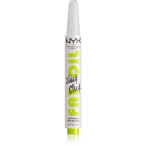 NYX Professional Makeup Fat Oil Slick Click tonirani balzam za ustnice odtenek Going live 2 g Slike