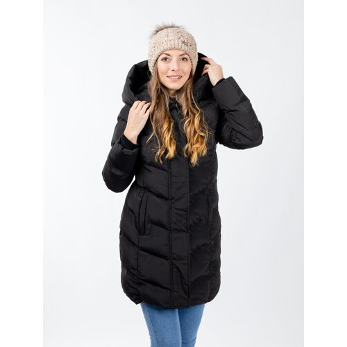 Glano Women&amp;#039;s winter quilted jacket - black Slike