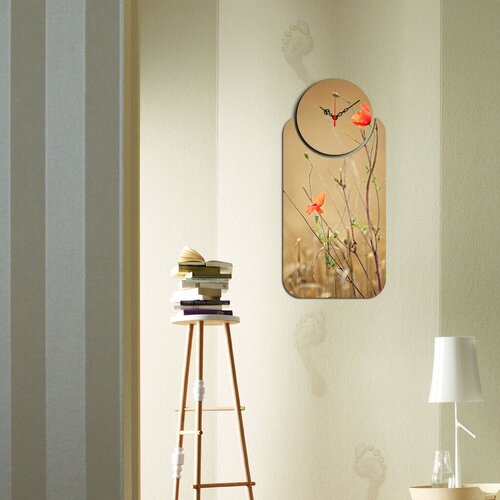 Wallity zidni sat YMS-65, 68x32 cm, 2 dela Cene