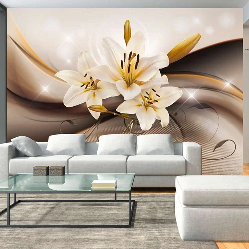  tapeta - Golden Lily 200x140