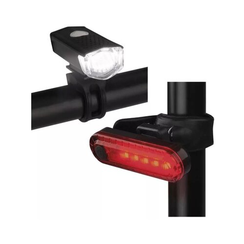 Emos Komplet polnilnih LED kolesarskih luči P3923, 90 lm Slike