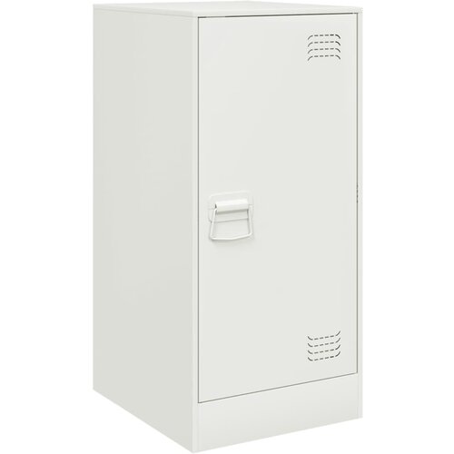 Maison Chic Komoda - Predalnik bela 34,5x39x73 cm jeklo, (21715798) Slike