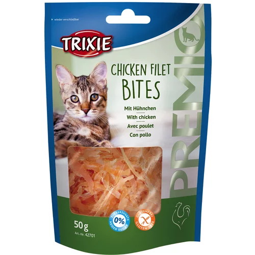 Trixie Premio Chicken Filet Bites - Ekonomično pakiranje: 3 x 50 g