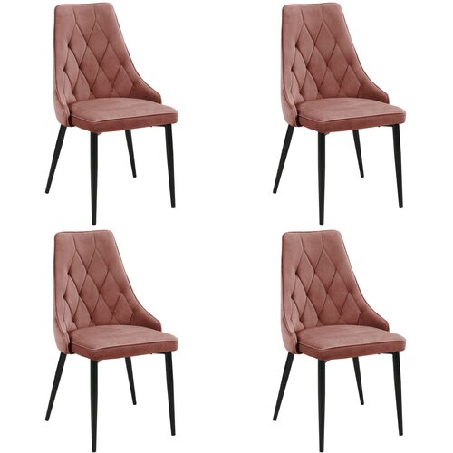 AKORD 4x STOL SJ.054 ROZA, (21703334) Cene