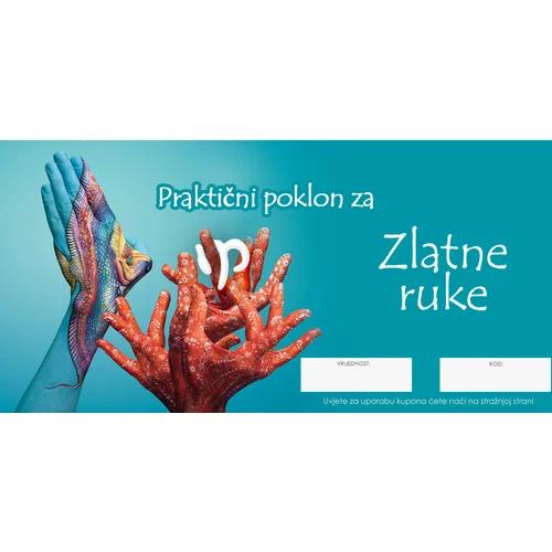  Poklon VAUČER - Praktični poklon za zlatne ruke