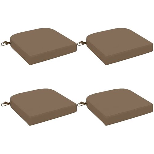  Set jastučića od 4 komada SOEST 4 pcs 100% poliester Sivosmeđa - Taupe (melange) 45 x 45 x 7 cm 4 Cijene