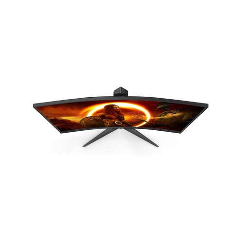 AOC C27G2ZU/BK va gejmerski zakrivljen monitor Slike
