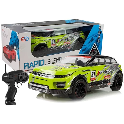  Auto na daljinsko upravljanje R / C Off-Road Green 1:10 - zeleni