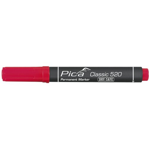 Pica - Marker Permanentmarker 1-4mm, Rund spitze, rot Cijene