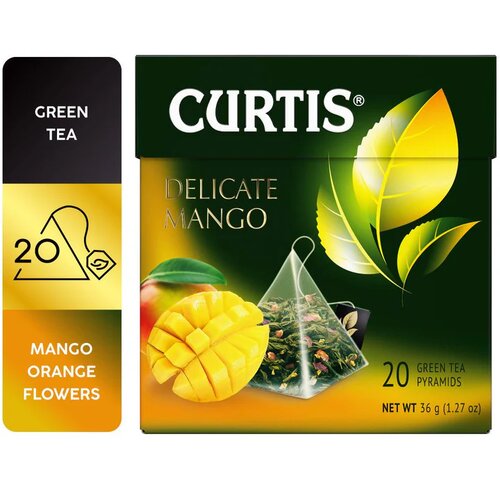 Curtis Zeleni čaj sa mangom ananasom i laticama cveća Delicate Mango 20/1 Cene