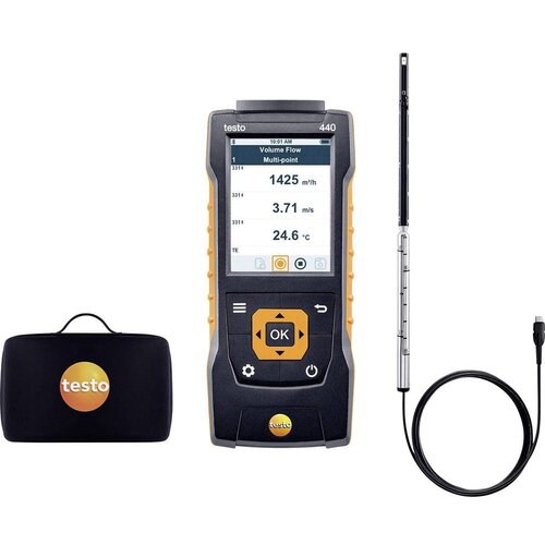 testo Anemometer 440 set 0563 4400 kalibrirano prema tvorničkom standardu (sa certifikatom) Cijene