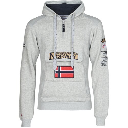 Geographical Norway Puloverji GYMCLASS Siva Slike
