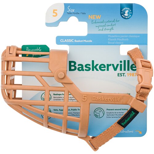 Baskerville Classic brnjica, bež - Veličina 5 Cijene