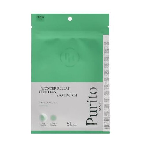 PURITO Wonder Releaf Centella Spot Patch flasteri za nepravilnosti na licu 51 kom Slike