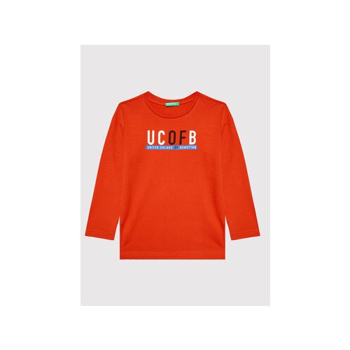 United Colors Of Benetton Bluza 3I1XC105U Rdeča Regular Fit Slike
