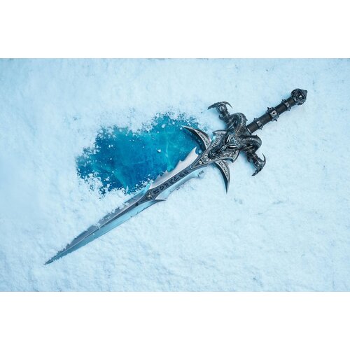 World of Warcraft Frostmourne replika meča 125cm Slike