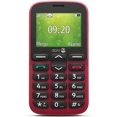 Doro mobilni telefon 1380, rdeč
