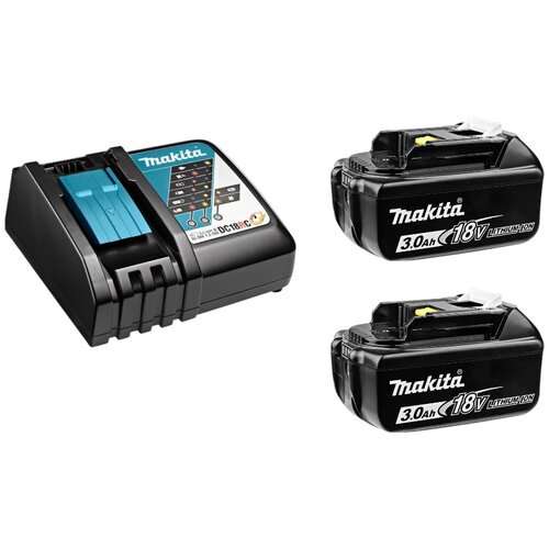  Set Makita baterija BL1830B 18V 3Ah 2 kom sa punjačem DC18RC Cene