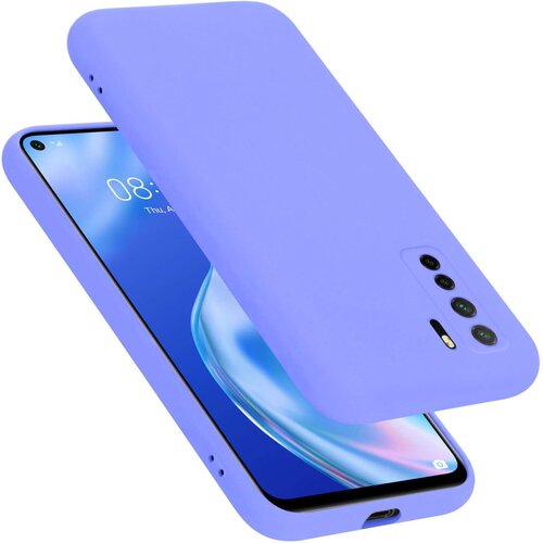 Cadorabo Ohi&scaron;je je združljivo z Huawei P40 LITE 5G / NOVA 7 SE in tekoča svetlo vijolična - Za&scaron;čitni ovitek iz prožnega silikona TPU, (20860310) Cene