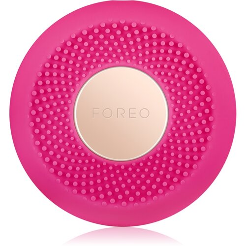 Foreo UFO&amp;trade; mini 2 sonična naprava za pospe&amp;scaron;itev učinkov maske za obraz potovalno pakiranje Fuchsia Slike