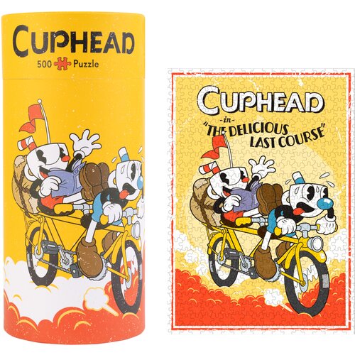 Grupo PUZZLE 500 DELOV CUPHEAD EXPLORER RIDERS, (20855099) Cene