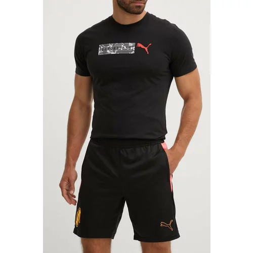 Puma Kratke hlače za vadbo Neymar JR črna barva, 659217