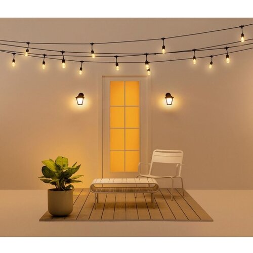 Wiz LED RGBW prigu&amp;scaron;iva spolja&amp;scaron;nja zidna lampa LED/9,5W/230V IP44 Wi-Fi Slike