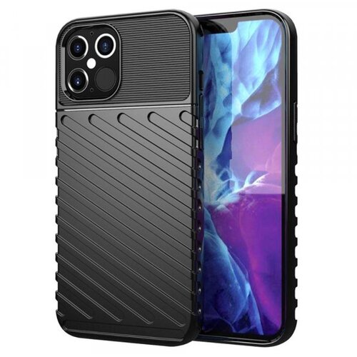 ovitek Tunder Armor za iPhone 12 Pro Max - črn Slike
