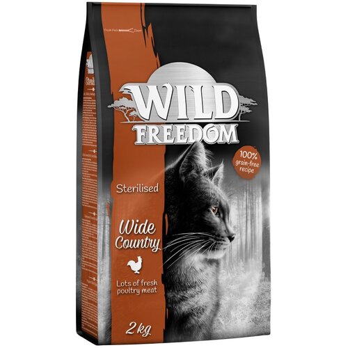 Wild Freedom Adult &amp;quot;Wide Country&amp;quot; Sterilised - perad - 3 x 2 kg Slike