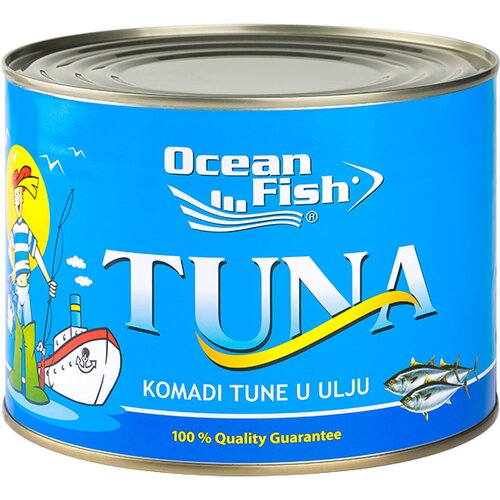 OCEAN FISH Komadi tune u ulju, 1.7kg Slike