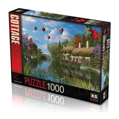 Puzzle 1000 delova stara koliba ( 32521 ) Slike