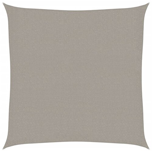  Jedro protiv sunca 160g/m&amp;sup2; četvrtasto svjetlosivo 3,6x3,6m HDPE Slike