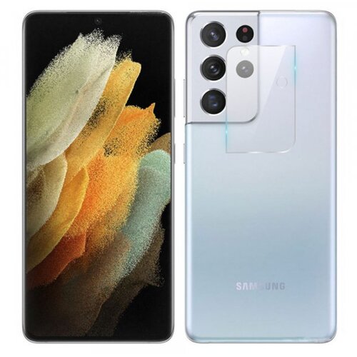 Premium ZA&amp;Scaron;ČITNO KALJENO STEKLO za ZADNJO KAMERO za Samsung Galaxy S21 Ultra G998 Slike