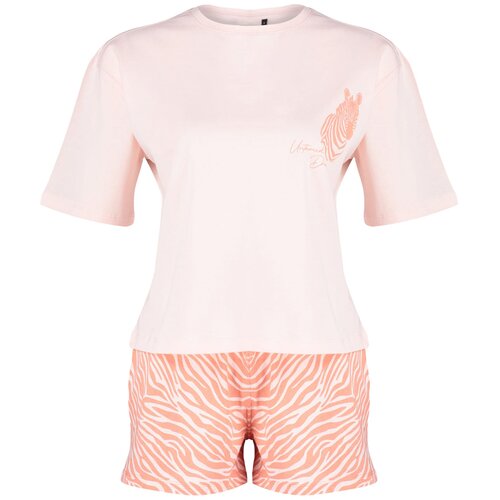 Trendyol Ženski set pidžame Thmss24Pt00042, Roze Cene