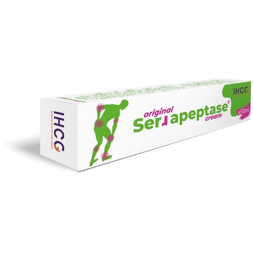 Invento Health Care Group Serrapeptase krema protiv bolova, 50ml Cene